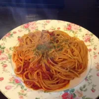 Snapdishの料理写真:パスタ作成(^O^)|眞さんさん