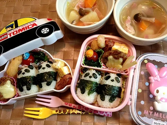 Snapdishの料理写真:弁当＆ポトフ|まいつんさん