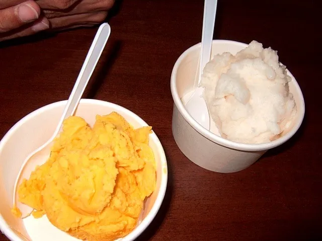 Homemade Ice Cream (Mango & Lychee)|Yvonne Limさん