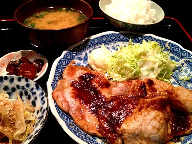 豚の生姜焼き定食|tomoさん