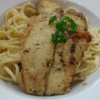 dory fish with sour cream spaghetti|Annette Limさん