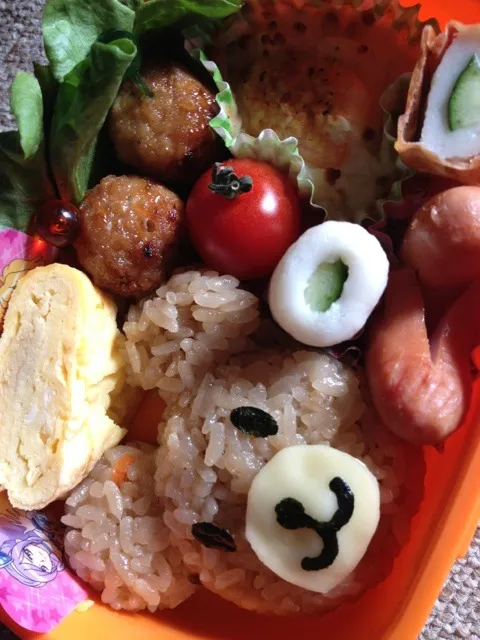 炊き込み御飯のくま弁当|アラタ★さん