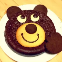 Snapdishの料理写真:クマケーキ|ゆっこさん