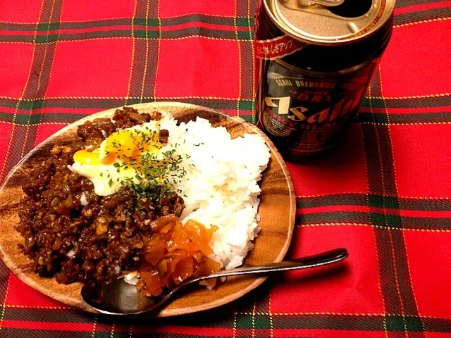 即席キーマカレー|なおつくさん