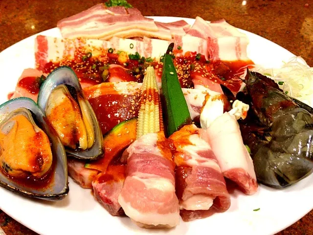 Pork & Seafood @Sukishi|Sujigaさん