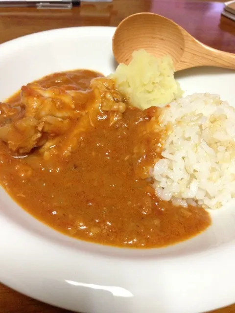 チキンカレー（◍›◡ु‹◍)チーズＩＮ|ゆかじーさん