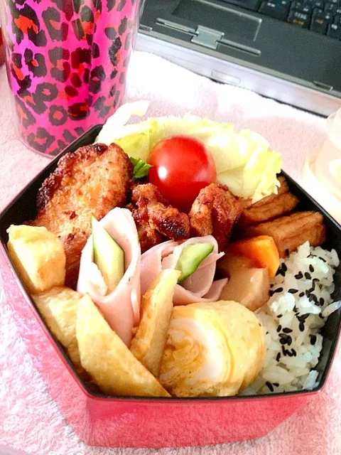 唐揚げお弁当♪|桃実さん