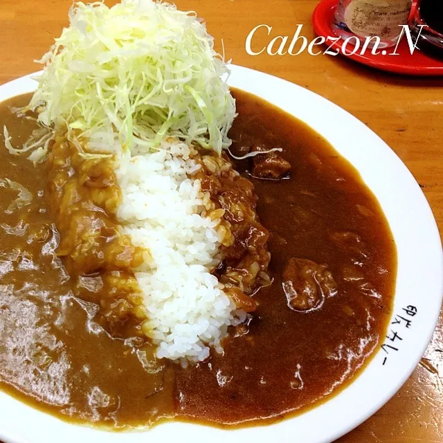 築地の朝めし  合いがけカレー|Cabezon.Nakamuraさん