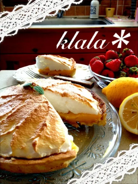 mayalabeilleちゃんの🍋こんもりレモンタルト🍋|くららさん