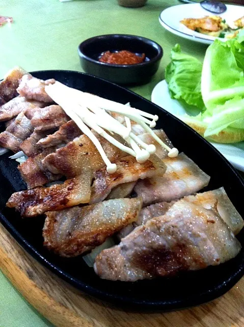 Pork belly in hotplate|tiffany chendrainyさん