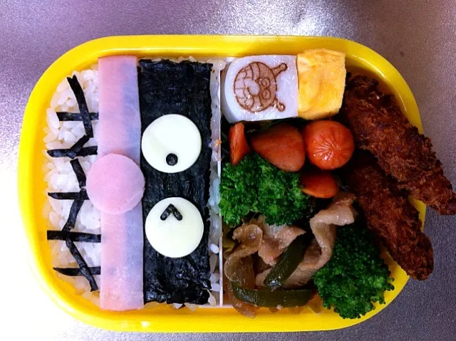 Snapdishの料理写真:ばいきんまん弁当♫|ありかさん