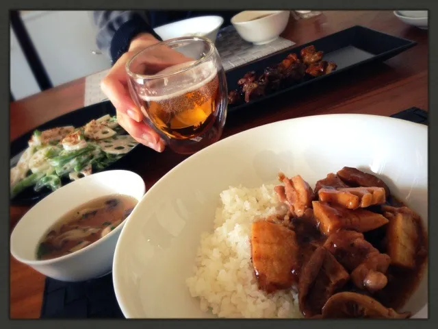 新たけのこと鶏肉の豆鼓蒸し❤らんてぃ|mieko matsuzakiさん