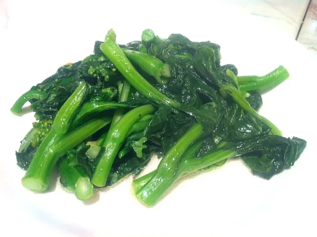 Wok fried choi sum|skyblueさん