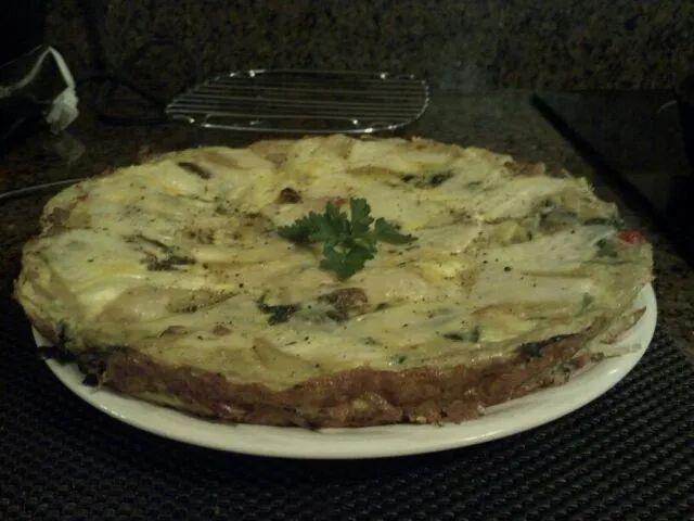 Sausage, Spinach and Potato Frittata|Wil Millerさん