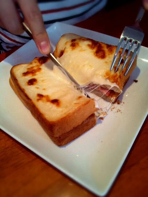 クロックムッシュ♡|まゆきさん