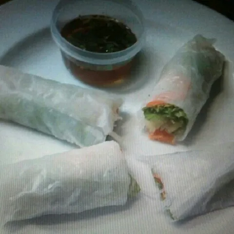 spring rolls cold made with rice paper|Jennifer Ciminoさん