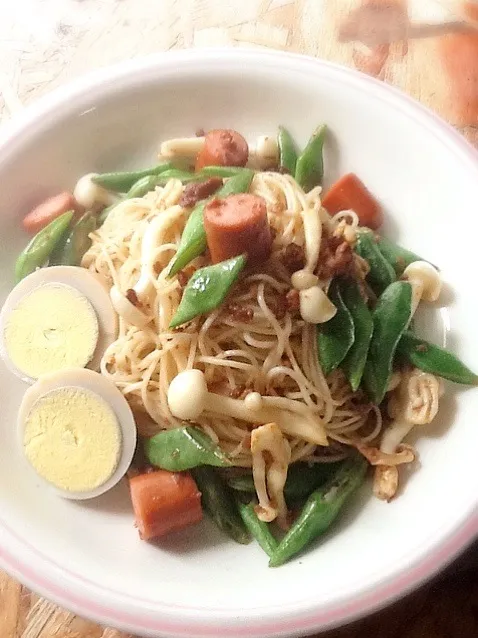 🍃焼きそうめん✨|さとう かおりさん