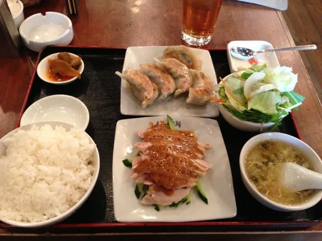 餃子定食|アクちゃんさん