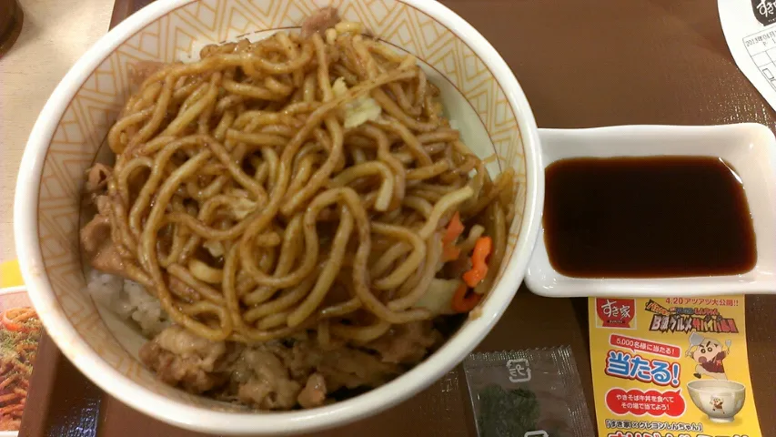 やきそば牛丼|まぐろさん