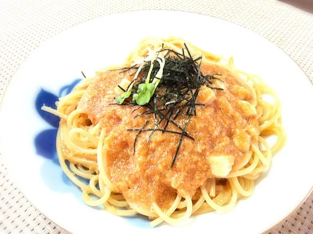 明太子と長芋のパスタ|m.s.さん