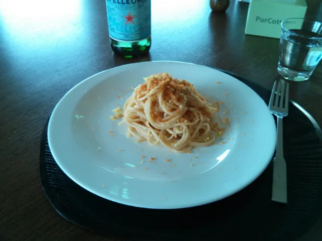 Snapdishの料理写真:Spaghetti con la bottarga di muggine|Gregさん