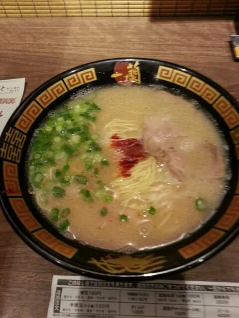 一蘭のラーメン|奏さん