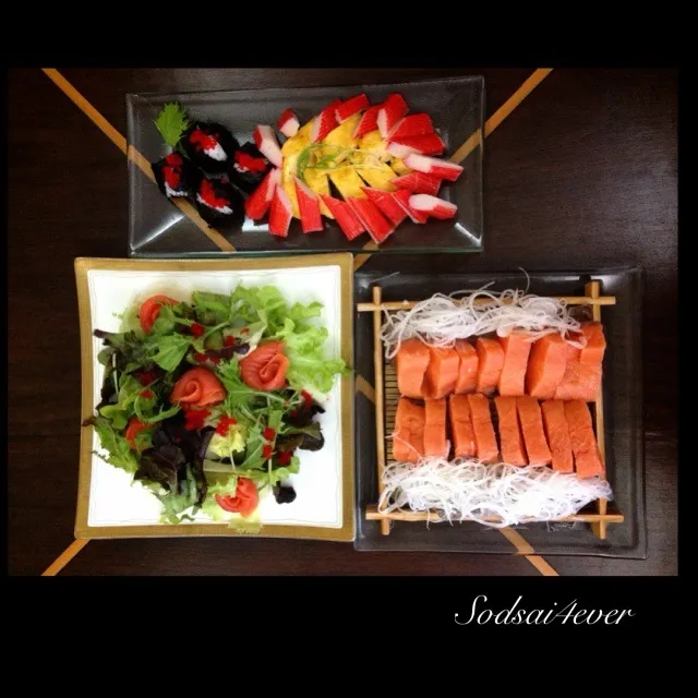 Japanese food for dinner|sodsai sumさん