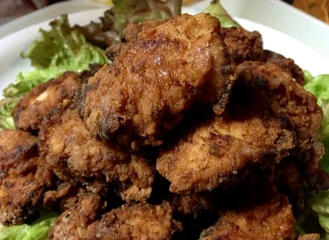 鶏ささみ肉の醤油麹唐揚げっ！😋|みほままこさん