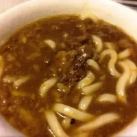 Snapdishの料理写真:牛すじカレーうどん|秋元 正也さん