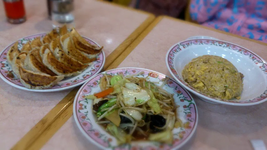 餃子、チャーハン、野菜炒め|ボンゴさん