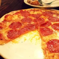 Snapdishの料理写真:Pepperoni pizza|aileen simさん