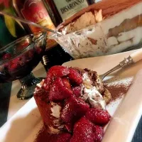 Snapdishの料理写真:バルサミコ苺の大人ティラミス Strawberry Balsamic Tiramisu