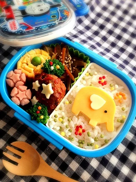 ぞうさんお弁当☆|どんママさん