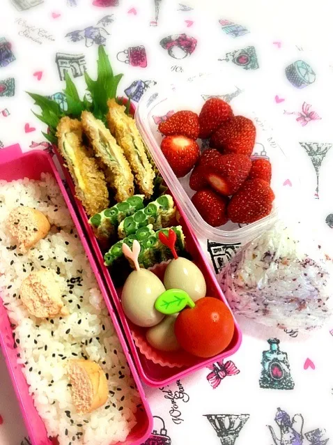 Snapdishの料理写真:いつものお弁当🍒|麻希さん