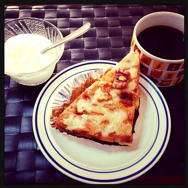 Snapdishの料理写真:☕今朝の自宅モーニング🍞|マニラ男さん