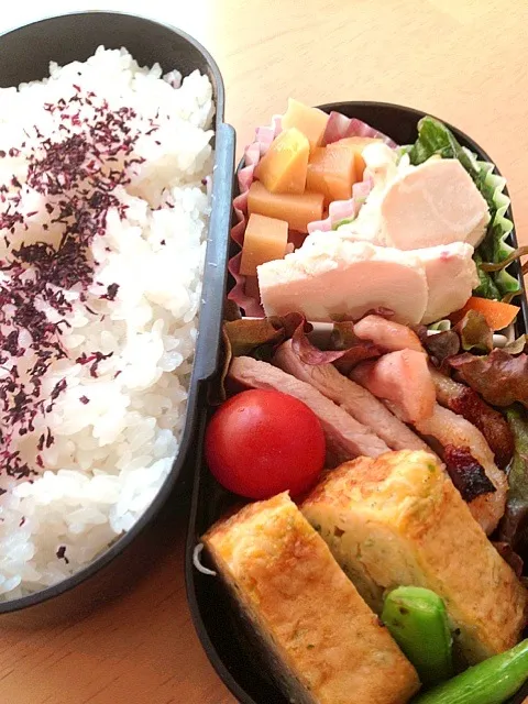 Snapdishの料理写真:今日のパパお弁当。|江口亜梨子さん