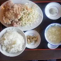 唐揚げランチ　もりもり|まえだ　だいすけさん