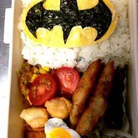 Snapdishの料理写真:Batman lunch|Yumi Priceさん