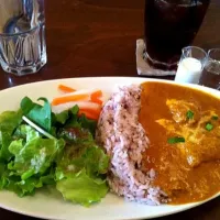 タンドリーチキンとトマトのカレー|モトさん