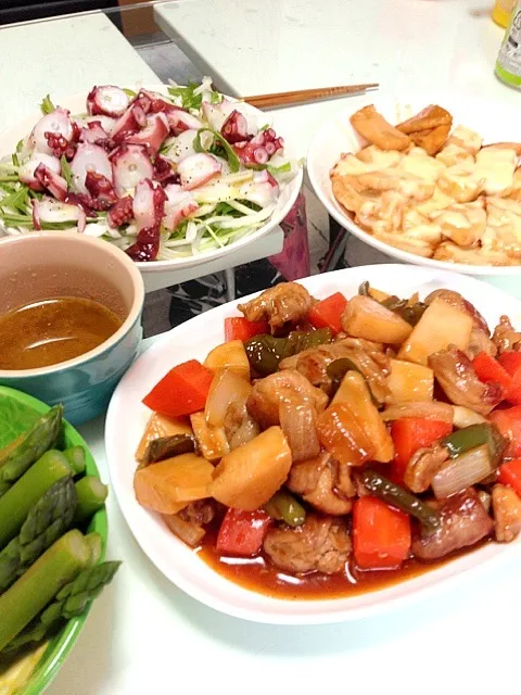 タケノコ酢豚|ネコのかりかりさん