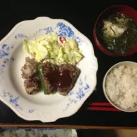 Snapdishの料理写真:ピーマンの肉詰め|奏さん