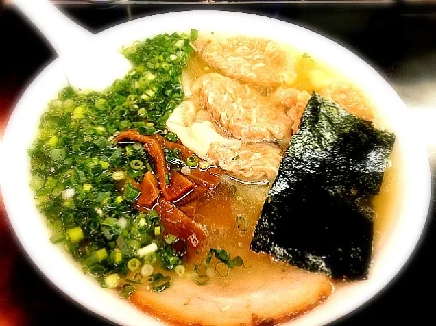 雲呑麺 ワンタンがぷりぷりでした！ つけ麺も美味いらしいので次回チャレンジだな（≧∇≦）|Keitaさん