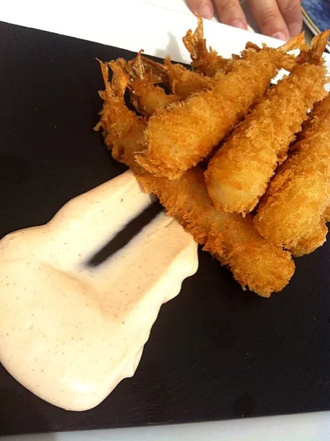 Snapdishの料理写真:Langostinos con panko|Antonio E. Carrascoさん