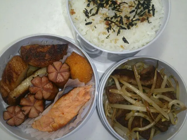 Snapdishの料理写真:パパのお弁当 4.16|千穂さん