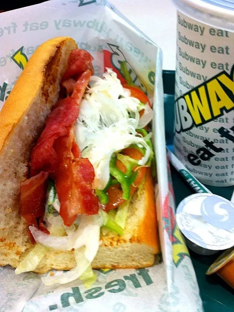 SUBWAYのBLT|まえひろさん