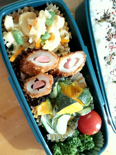 Snapdishの料理写真:高一男子のお弁当|ひこーきおたくさん