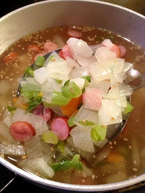 Snapdishの料理写真:今日は野菜をいっぱい食べよ～😋|KAZUTOさん