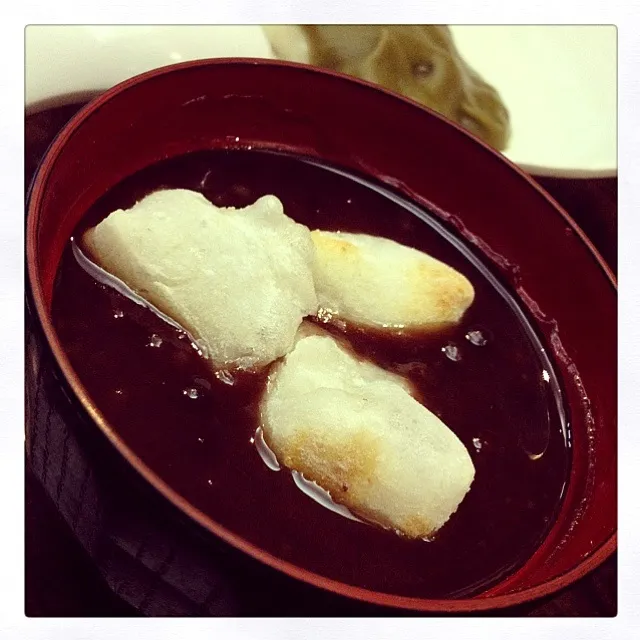 Mochi Red Bean Soup|tzean chenさん