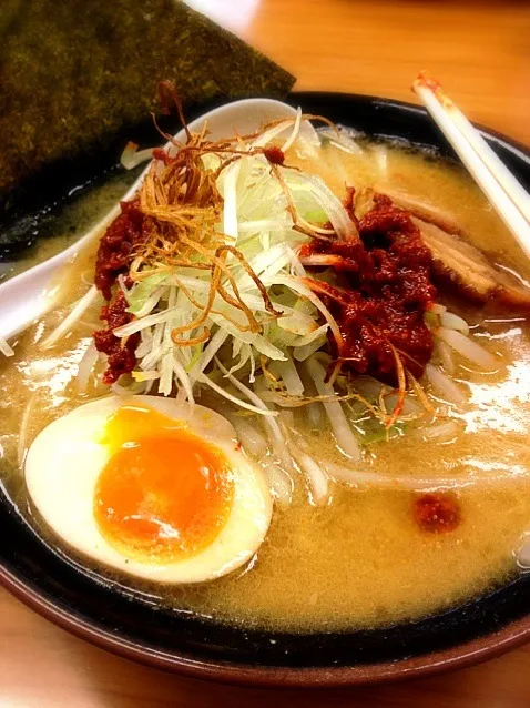 500円ラーメンの店のみそラーメン|wildcat山猫さん