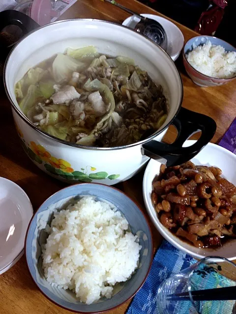 鍋、残り物の鶏のさっぱり煮*\(^o^)/*|すかラインさん